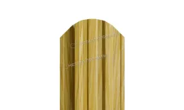 Штакетник металлический МЕТАЛЛ ПРОФИЛЬ TRAPEZE-O 16,5х118 (ECOSTEEL_ТД-01-ЗолотойДуб-0.5). Цена: 1800 руб. Артикул: 39764