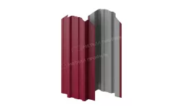 Штакетник металлический МЕТАЛЛ ПРОФИЛЬ TRAPEZE-O 16,5х118 (ПЭ-01-3005-0.45). Цена: 962 руб. Артикул: 39478