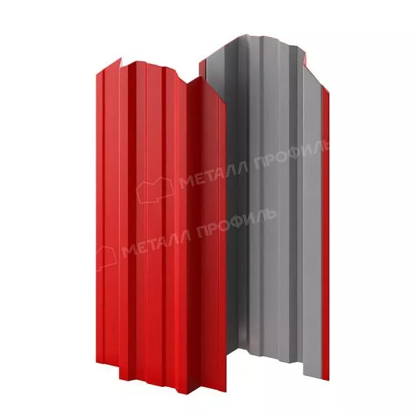 Штакетник металлический МЕТАЛЛ ПРОФИЛЬ TRAPEZE-O 16,5х118 (ПЭ-01-3020-0.5) купить в краснодаре