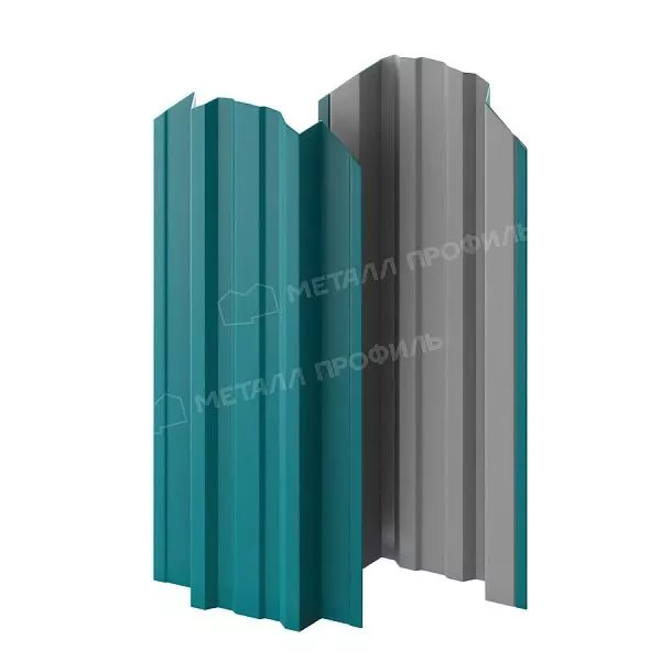 Штакетник металлический МЕТАЛЛ ПРОФИЛЬ TRAPEZE-O 16,5х118 (ПЭ-01-5021-0.45) купить в краснодаре