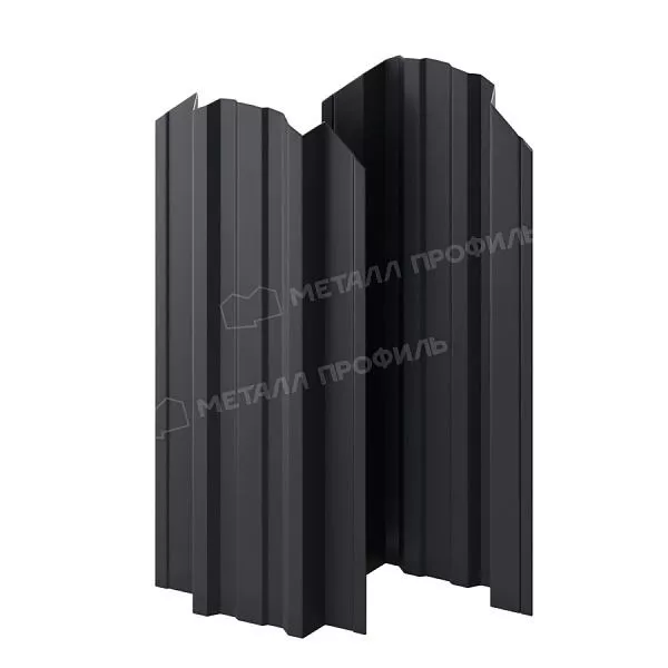 Штакетник металлический МЕТАЛЛ ПРОФИЛЬ TRAPEZE-O 16,5х118 (ПЭД-01-7024\7024-0.45) купить в краснодаре