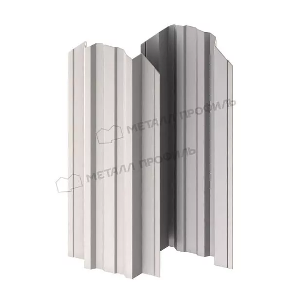 Штакетник металлический МЕТАЛЛ ПРОФИЛЬ TRAPEZE-O 16,5х118 (ПЭ-01-9002-0.45) купить в краснодаре