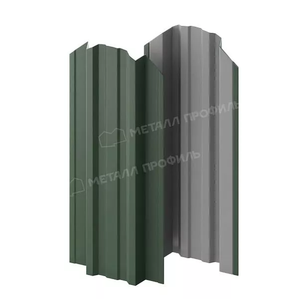 Штакетник металлический МЕТАЛЛ ПРОФИЛЬ TRAPEZE-O 16,5х118 (PURETAN-20-RR11-0.5) купить в краснодаре