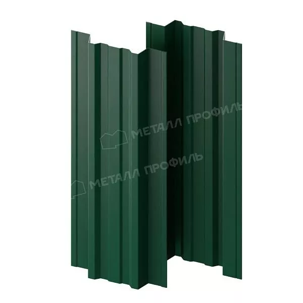 Штакетник металлический МЕТАЛЛ ПРОФИЛЬ TRAPEZE-T 16,5х118 (ПЭД-01-6005\6005-0.45) купить в краснодаре