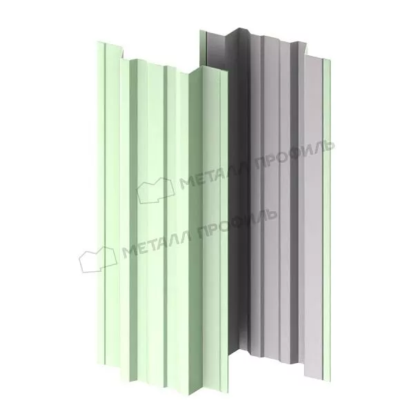 Штакетник металлический МЕТАЛЛ ПРОФИЛЬ TRAPEZE-T 16,5х118 (ПЭ-01-6019-0.45) купить в краснодаре
