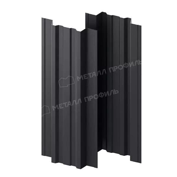 Штакетник металлический МЕТАЛЛ ПРОФИЛЬ TRAPEZE-T 16,5х118 (ПЭД-01-7024\7024-0.4) купить в краснодаре