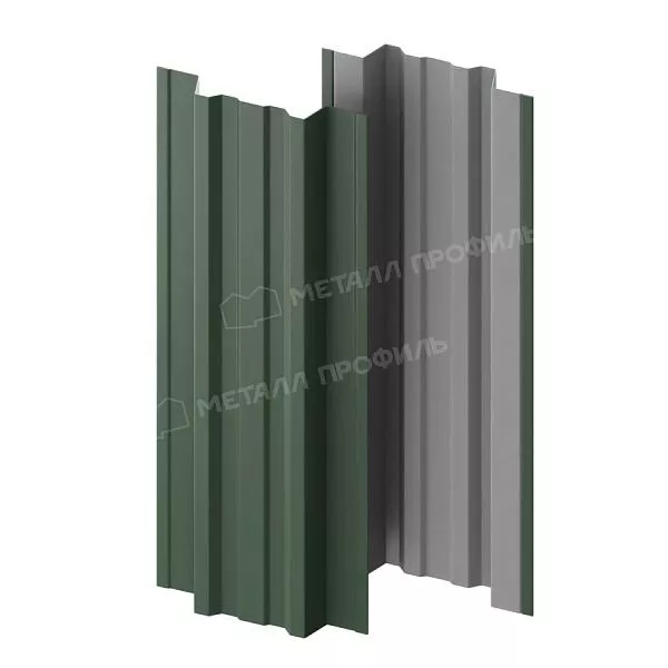 Штакетник металлический МЕТАЛЛ ПРОФИЛЬ TRAPEZE-T 16,5х118 (PURETAN-20-RR11-0.5) купить в краснодаре