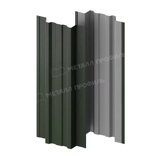 Штакетник металлический МЕТАЛЛ ПРОФИЛЬ TRAPEZE-T 16,5х118 (VikingMP E-20-6007-0.5) купить в краснодаре