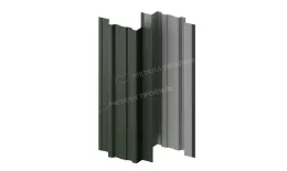 Штакетник металлический МЕТАЛЛ ПРОФИЛЬ TRAPEZE-T 16,5х118 (VikingMP E-20-6007-0.5). Цена: 1255 руб. Артикул: 39786