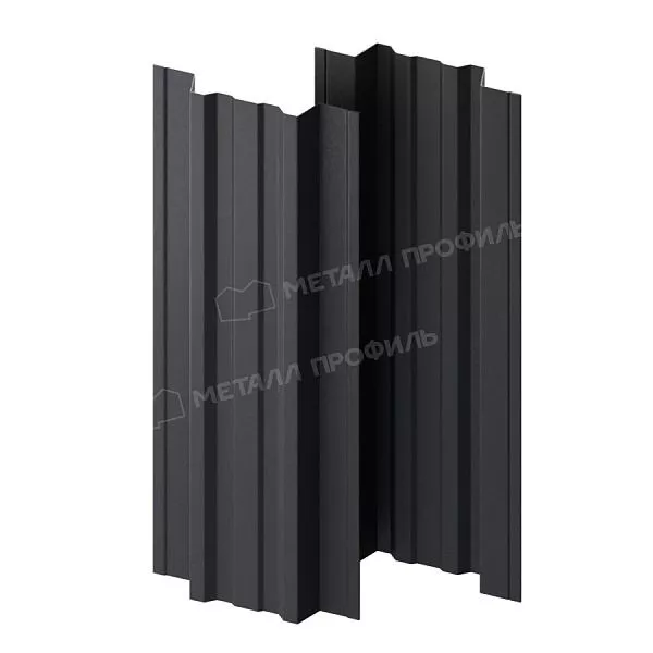 Штакетник металлический МЕТАЛЛ ПРОФИЛЬ TRAPEZE-T 16,5х118 (ПЭМАД-01-7024\7024-0.4) купить в краснодаре