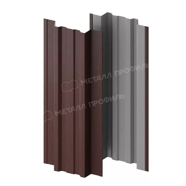 Штакетник металлический МЕТАЛЛ ПРОФИЛЬ TRAPEZE-T 16,5х118 (VikingMP E-20-RR32-0.5) купить в краснодаре