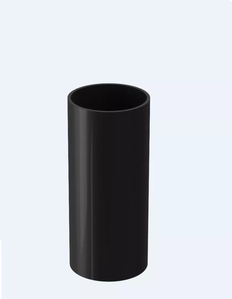 Труба водосточная 1 м Döcke LUX RR33 Карбон купить в краснодаре