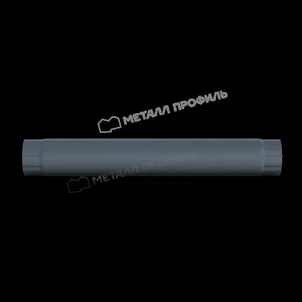 Труба соединительная МЕТАЛЛ ПРОФИЛЬ Foramina Freeze D100х1000 Grey купить в краснодаре