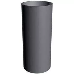 Труба водосточная 1 м Döcke LUX Графит купить в краснодаре