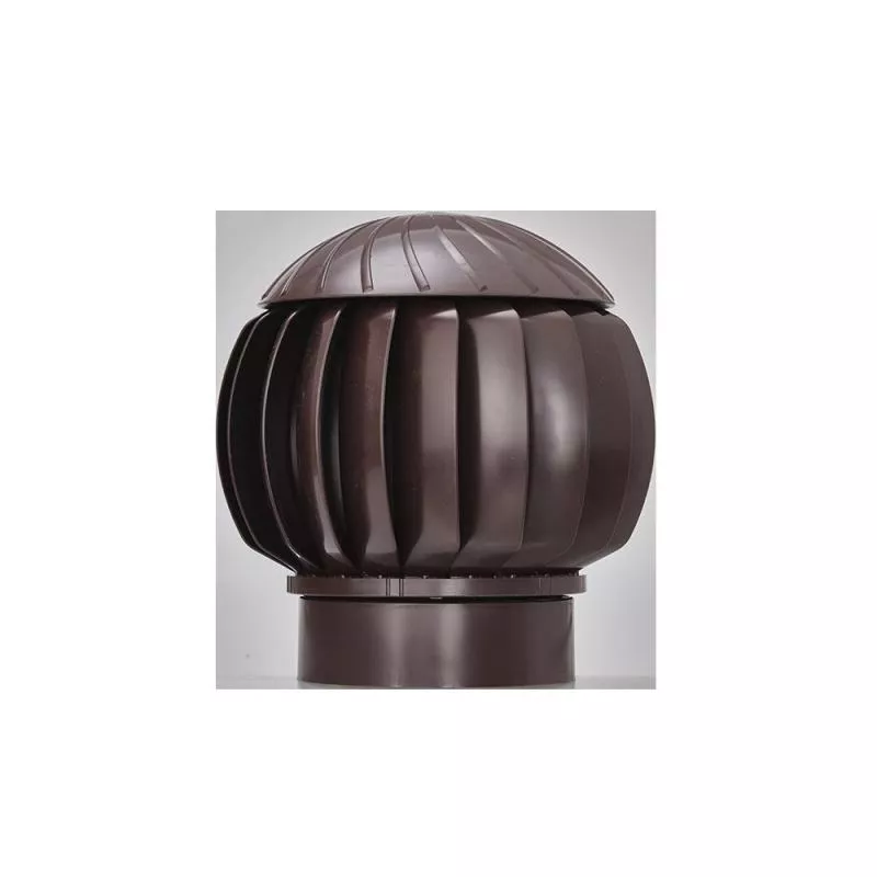 Турбина Gervent вентиляционная ротационная 160мм, RAL 8017 купить в краснодаре