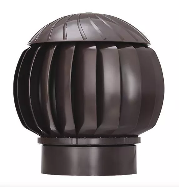 Турбина Gervent вентиляционная ротационная 160мм, RAL 8019 купить в краснодаре