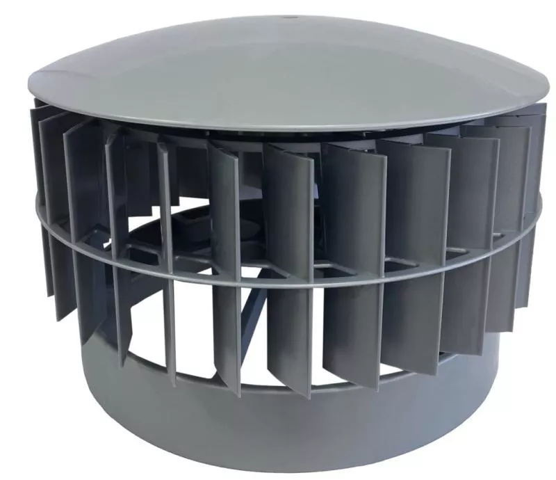 Турбина Gervent вентиляционная ротационная 355мм, RAL 9022 купить в краснодаре