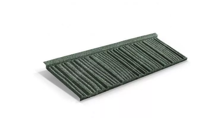 Композитная черепица Metrotile WoodShake Темно-зеленый купить в краснодаре