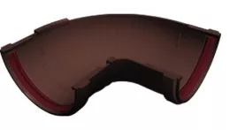 Угол желоба 90-150 составной ПВХ Grand Line Шоколадный. Цена: 750 руб. Артикул: GL_vod_32