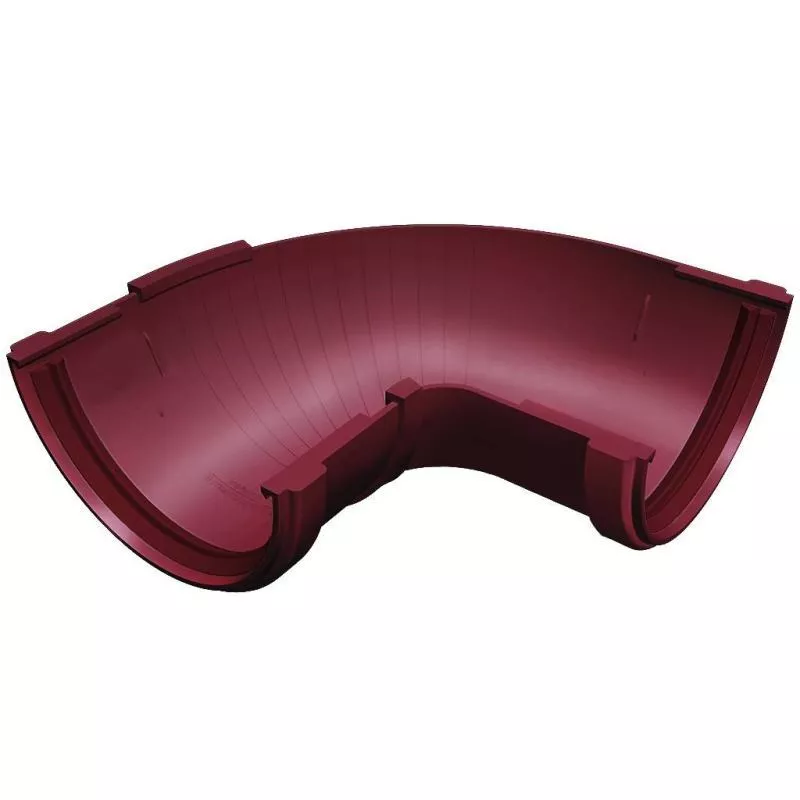 Угол желоба 90-150 составной ПВХ Grand Line Бордо купить в краснодаре