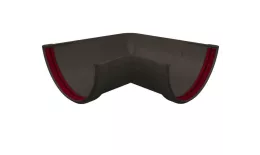 Угол желоба 90° универсальный ПВХ Grand Line Стандарт Графит. Цена: 204 руб. Артикул: GL_vod_22