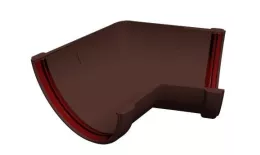 Угол желоба 135° универсальный ПВХ Grand Line Стандарт Шоколадный. Цена: 763 руб. Артикул: GL_vod_26