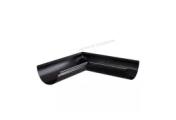 Угол желоба внутренний МЕТАЛЛ ПРОФИЛЬ PURMAN BLACK EDITION D125 Ral 9005 – Купить оптом и в розницу