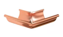 Угол желоба наружный 90° (125/90) Аквасистем (медь). Цена: 7077 руб. Артикул: Aquasystem-VS60