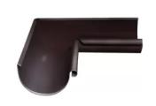 Угол желоба внутренний 90° Grand Line 125 мм RAL 8017 Шоколад – Купить оптом и в розницу