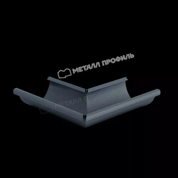 Угол желоба наружный МЕТАЛЛ ПРОФИЛЬ Foramina Freeze D125 Grey купить в краснодаре