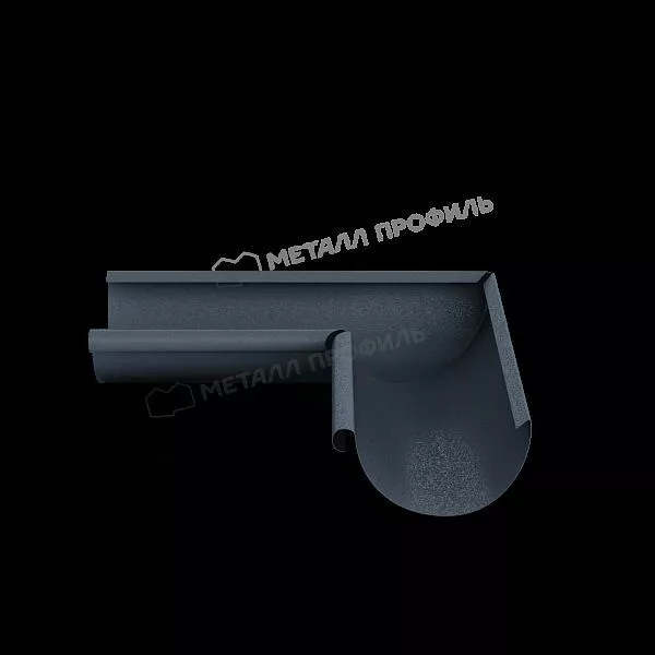 Угол желоба внутренний МЕТАЛЛ ПРОФИЛЬ Foramina Freeze D125 Grey купить в краснодаре