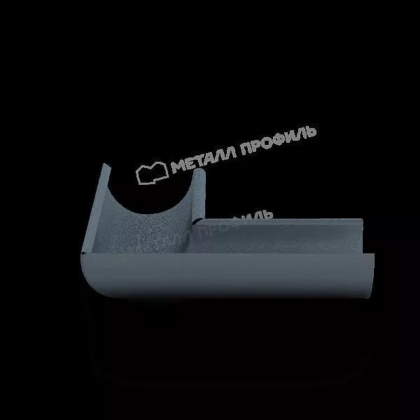 Угол желоба внутренний МЕТАЛЛ ПРОФИЛЬ Foramina Freeze D125 Grey купить в краснодаре