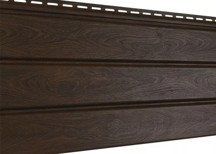 Софит Ю-Пласт Pro без перфорации темный орех купить в краснодаре