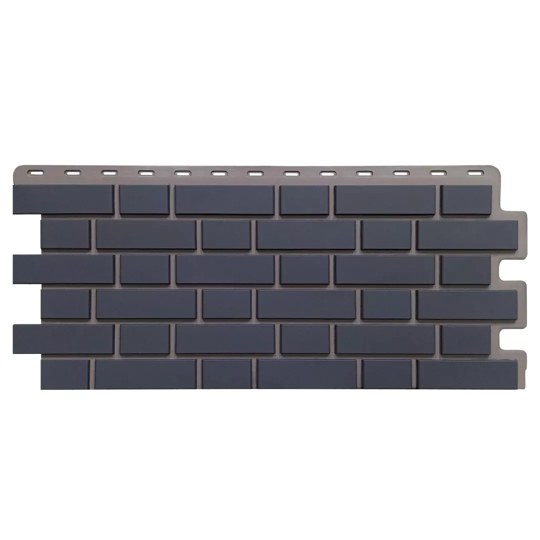 Фасадная панель Fineber КИРПИЧ KLINKER Асфальт купить в краснодаре