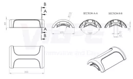 Вентиль коньковый PELTI - KTV/HARJA бордо. Цена: 4924 руб. Артикул: 42743