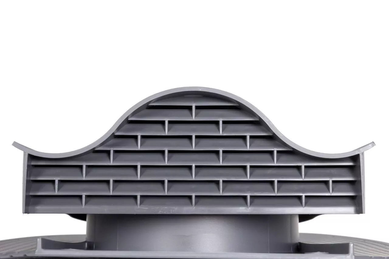 Вентиль кровельный HUOPA/SLATE - KTV серый купить в краснодаре