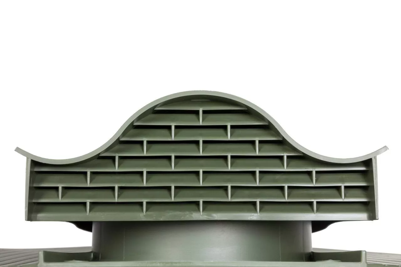 Вентиль кровельный HUOPA/SLATE - KTV зеленый купить в краснодаре