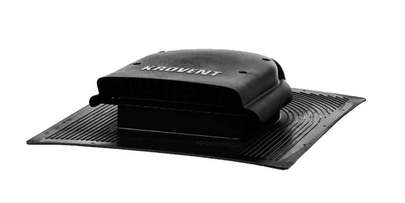 Вентиль кровельный Krovent KTV NEW черный купить в краснодаре