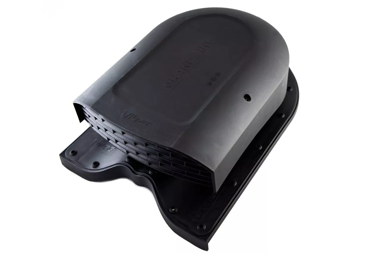 Вентиль кровельный Kvinta (Nera) GrandLine - KTV черный купить в краснодаре