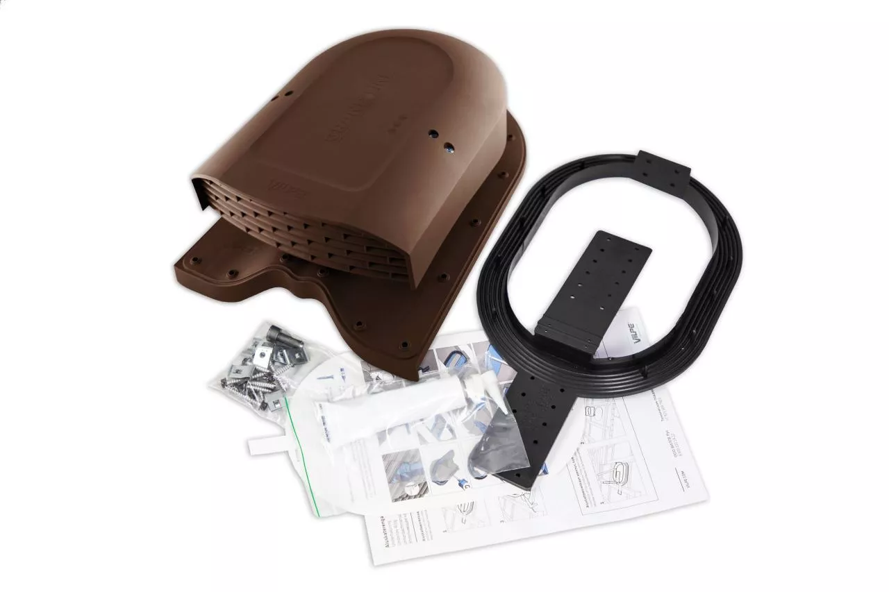 Вентиль кровельный Kvinta (Nera) GrandLine - KTV шоколадный купить в краснодаре