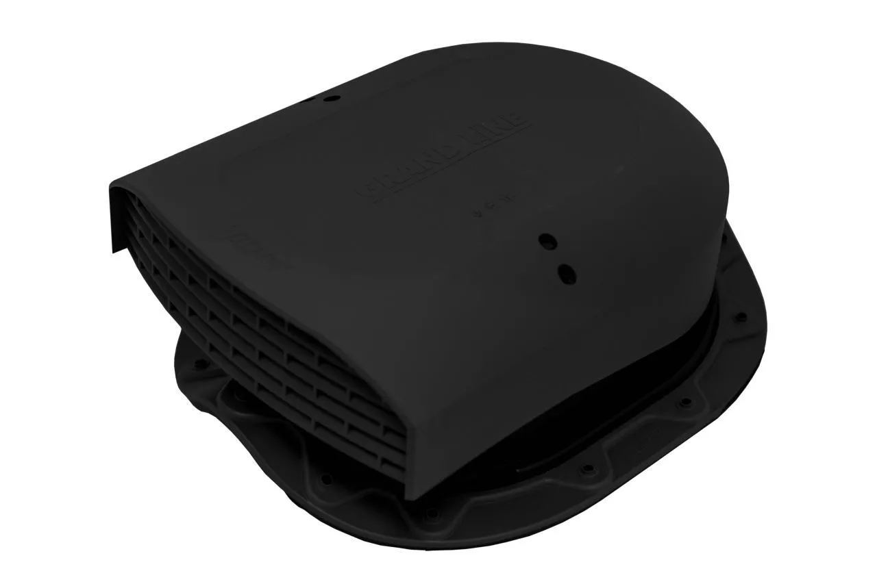 Вентиль кровельный MUOTOKATE GrandLine - KTV черный купить в краснодаре