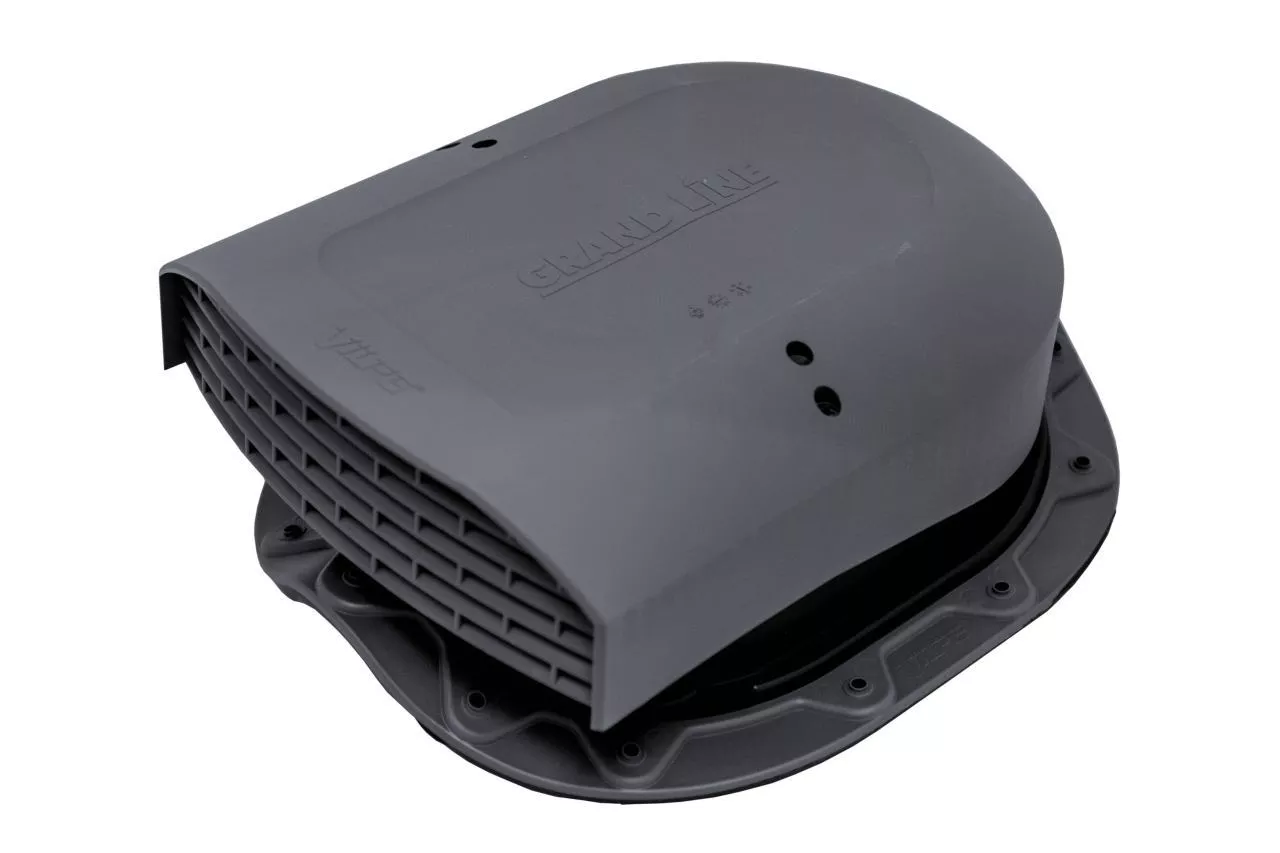 Вентиль кровельный MUOTOKATE GrandLine - KTV серый купить в краснодаре