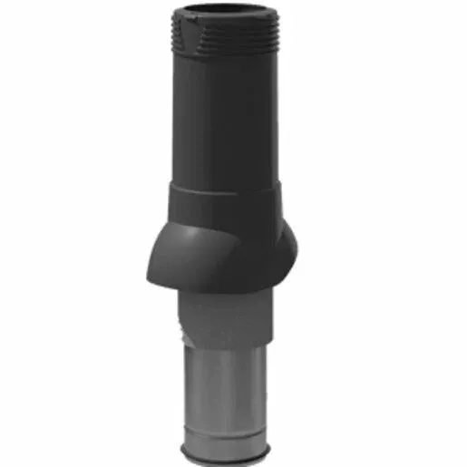 Вентиляционный выход изолированный ТехноНИКОЛЬ D125/160 черный купить в краснодаре