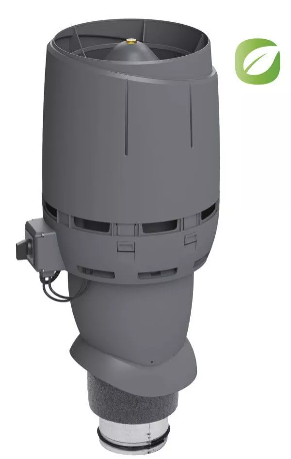 Вентилятор FLOW ECo125Р/500 серый ( = ECo190) купить в краснодаре