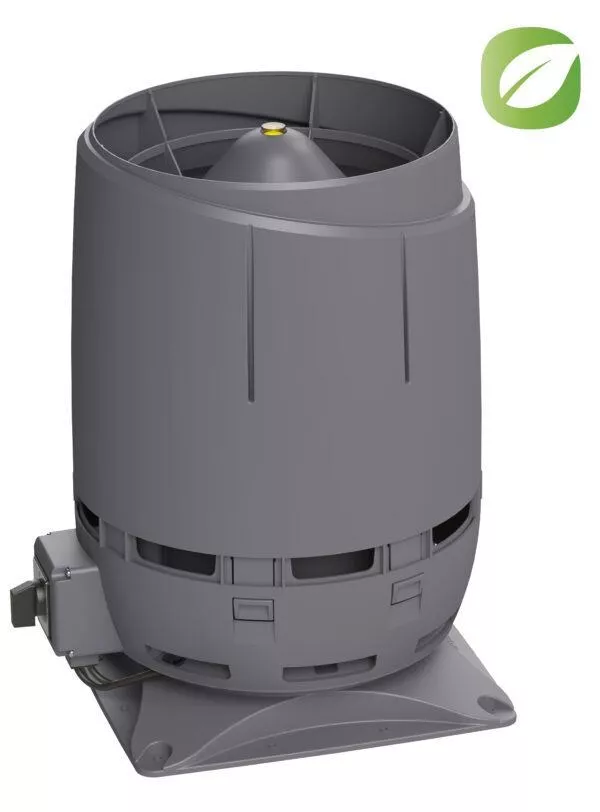 Вентилятор FLOW ECo125S + основание 300x300 серый купить в краснодаре
