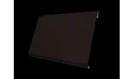Металлический сайдинг Grand Line Вертикаль Классик Atlas 0,5 мм RAL 9005 Черный. Артикул: 30287