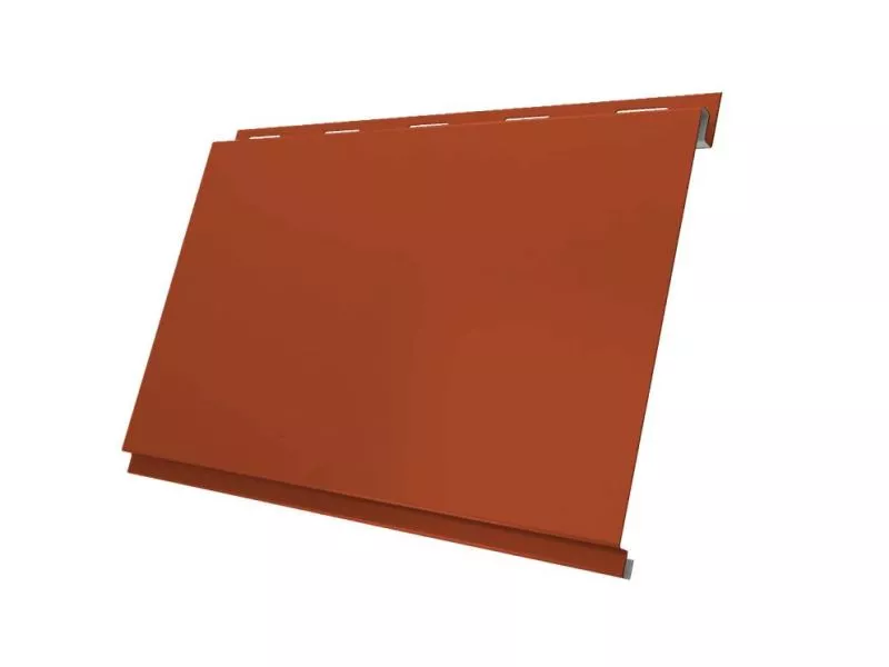 Вертикаль Классик 0,5 Satin Matt TX с пленкой RAL 8004 терракота купить в краснодаре