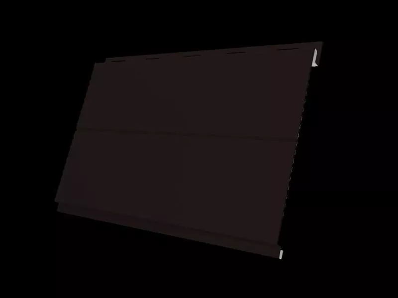 Металлический сайдинг Grand Line Вертикаль Line Atlas 0,5 мм RAL 9005 Черный купить в краснодаре