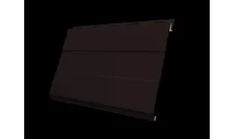 Металлический сайдинг Grand Line Вертикаль Проф Atlas 0,5 мм RAL 9005 Черный. Артикул: 13485