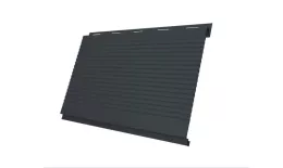 Вертикаль Гофр 0,45 Drap TX с пленкой RAL 7016 антрацитово-серый. Артикул: 40034